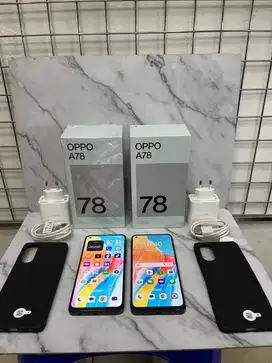Oppo A78 8/256 2 unit Fullset murahh