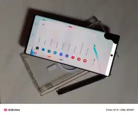 Samsung note 10 plus 12/256 mesin segel ex sein