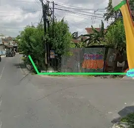 Tanah sangat strategis pinggir jalan utama wahid hasil  seturan