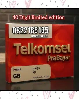 Telkomsel 10 Digit kembar 165 165 Religius