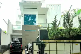 Rumah Villa Siap Huni Sayap Dago Furnish Kolam Renang Bandung Utara
