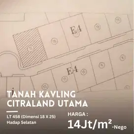 HOT KAVLING VILLA GOLF REGENCY CITRALAND UTAMA