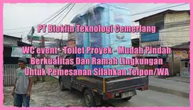 READY PABRIK !! Toilet Outdoor, WC Portable, Toilet Modern Mudah Dipin