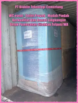 Toilet Modern WC Portable, Toilet Portable, Closet Jongkok/ Duduk Terj