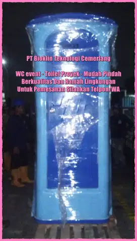 Ready Stok!! Toilet Proyek, Toilet Umum ToiletOutdoor, Toilet Portable