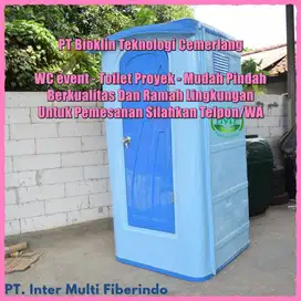 Toilet Portable Jongkok- Toilet Outdoor- WC Portable- Praktis Mudah Di