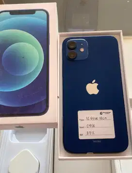 IPHONE 12 64GB SECOND IBOX RESMI FULLSET BERGARANSI