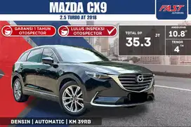 MAZDA CX9 2018 2.5 TURBO SUNROOF LOW KM.39RB & PAJAK PANJANG #F3ST