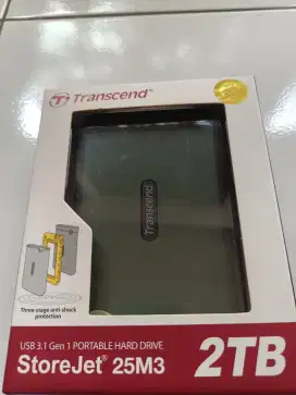External hardisk 2TB Transcend