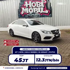 Mercy e200 amg coupe at 2015 pmk 2016 garansi mesin 5 tahun