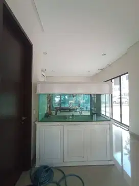 Meja Kursi Sofa Aquarium Kantor