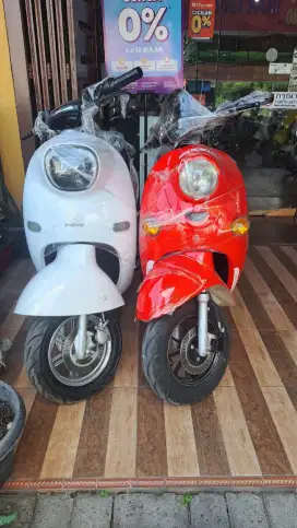Sepeda listrik cukup dengan modal KTP Aja Loo