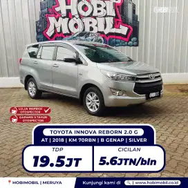 Innova G 2.0 at bensin 2018 garansi mesin transmisi 5 tahun
