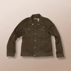 Jaket jeans trucker volcom weaver modern fit denim jacket original