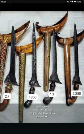 Keris pusaka sepuh tua lawas kuno orisinil