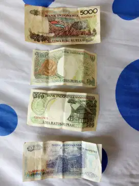 Uang Kertas Rupiah Lama