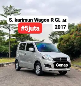 Suzuki Karimun Wagon R GL at 2017 silver #5juta
