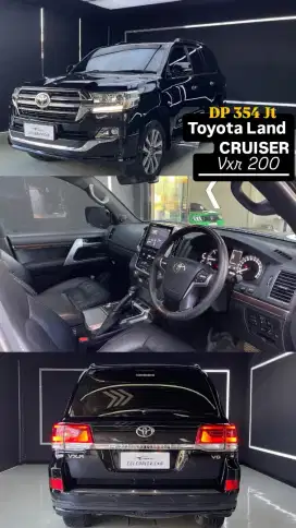 TOYOTA LAND CRUISER VXR 200 4.5 V8 DIESEL 2019 AT HITAM 4x4 ATPM