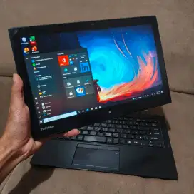 Laptop 2in1 Tablet Mewah, Core M5, RAM 8GB, SSD 256GB, Mulus