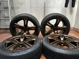 Velg oem captiva r20 repaint warna gold doff( rare item)