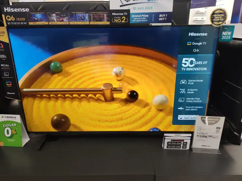 HISENSE LED GOOGLE TV 4K 50