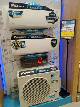 Cicilan AC Daikin 2indoor 1outdoor