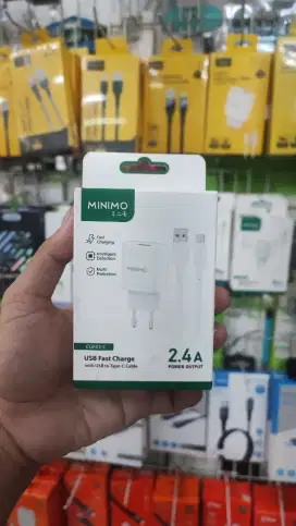 TRAVEL CHARGER TYPE C MINIMO CGF02-C