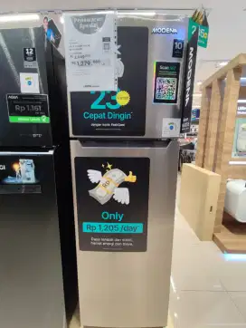 KULKAS MODENA 2 PINTU 251 LTR
