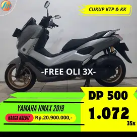 YAMAHA NMAX TAHUN 2019 KREDIT DP CUMA 500RIBU ANGSURAN RINGAN