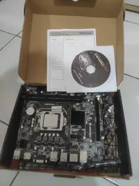 Paket Mobo VenomRX H110 M.2 LGA 1151 DDR4 + CPU Intel Core i5 6600
