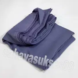 Bahan Kain Polyester Ungu Muda 250cm x 280cm Kain Perca Craft Souvenir