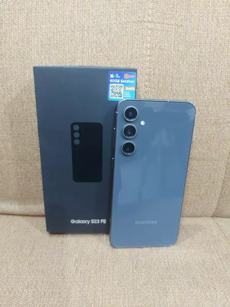 Samsung S24 FE 5G
ram 8/256GB

Mulus fullset original