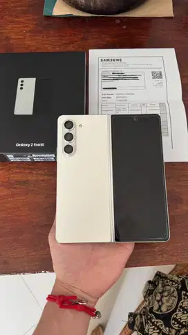 samsung z fold 5 1 tera tb cream beige fullset sein  bt/tt