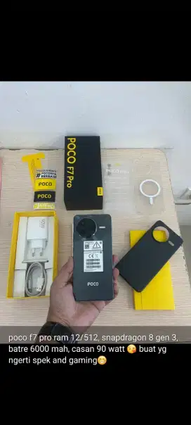 SECOND POCO F7 PRO 12/512