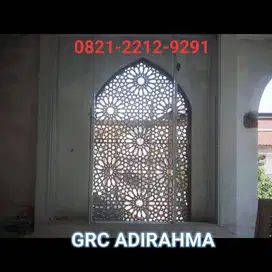 Krawangan GRC untuk Pintu & Jendela Masjid