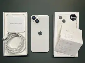 Iphone 13 Starlight 128gb garansi resmi GDN like new