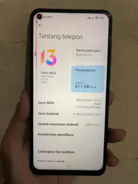 HP REDMI NOTE 9
