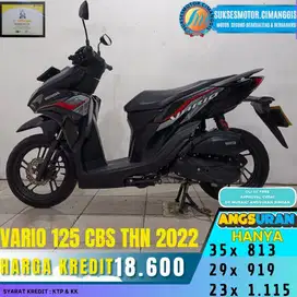 VARIO 125 CBS MURAH BERGARANSI CASH/KREDIT FREE OLI