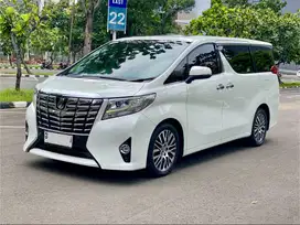 TOYOTA ALPHARD 2.5 G ATPM AT PUTIH 2017
