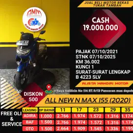 YAMAHA ALL NEW N MAX 155 TH.2020, B DKI. STNK HILANG..