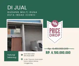 Dijual Cepat Pergudangan Multiguna Duta Indah Iconic Cikokol Tangerang