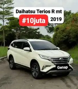 Daihatsu Terios R Mt 2019 putih #10juta