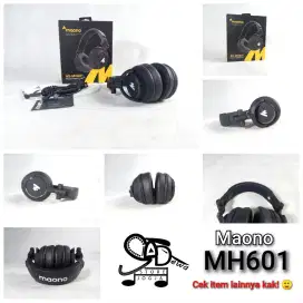 MAONO MH601 HEADPHONE MONITOR MONITORING MH 601 DJ STUDIO flat
