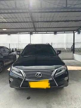 Dijual lexus rx270 rx 270 hitam 2013 toyota bensin 2700cc automatic