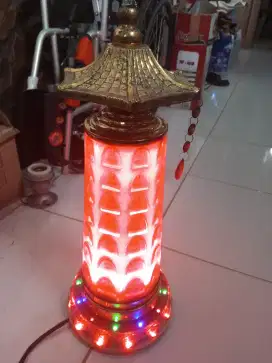 Lampu pagoda 50cm kondisi hidup, bs mutar dan ada suara Rp.100rb