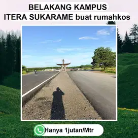 TANAH SUKARAME SAMPING KAMPUS UIN COCOK UNTUK BANGUN KOSAN MAHASISWA