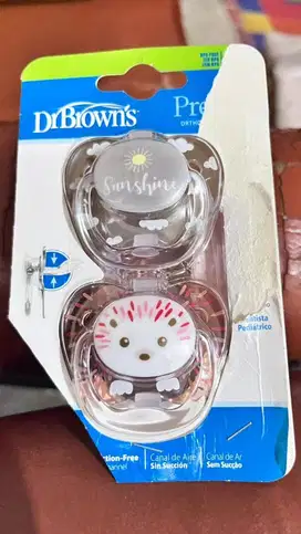 DR BROWNS PREVENT PRINTED SHIELD PACIFIER 2 PACK