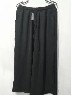 Celana kulot crinkle airflow