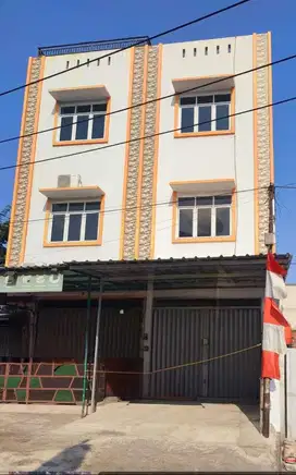 Hot Sale Ruko Bagus 3Lt Siap Pakai Strategis Pinggir Jalan Palem Semi