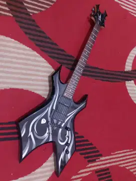 Gitar Bc Rich Kerry King w/Seymour Duncan Blackouts Pu Active